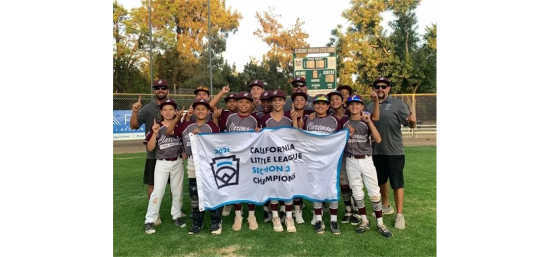 2021 Section 3 Little League Champions